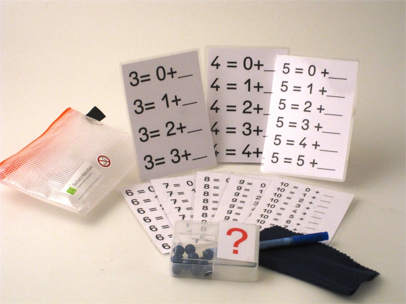 10er-Schüttelbox mit Aufgaben