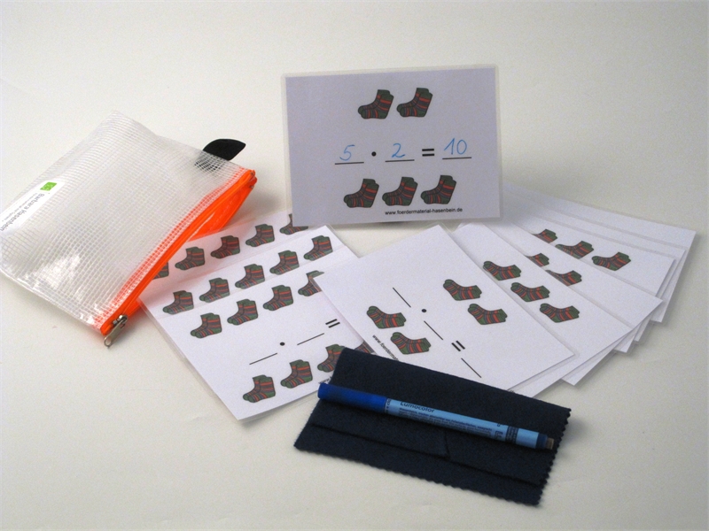 1 x 2 - Aufgaben schreiben