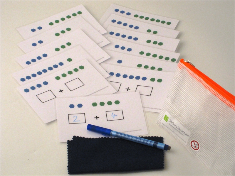 Additionsterme schreiben