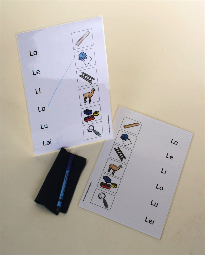 Anfangssilben lesen - L