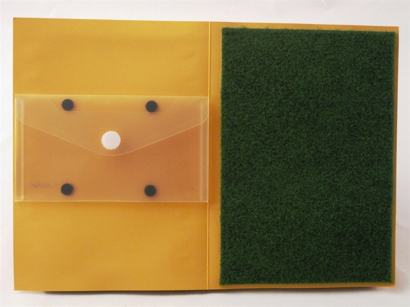 Blanko-Mappe 1 mit Rasenfilz