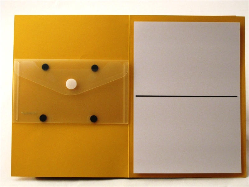 Blanko-Mappe mit 2fach Raster