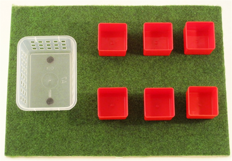 Blanko-Tablett 3 - A3 mit 6 Boxen