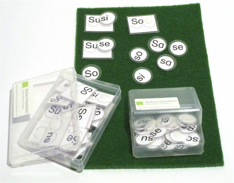 Basis-Silben mit klingendem Konsonanten - S