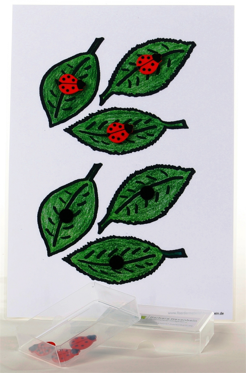Marienkäfer - Blatt