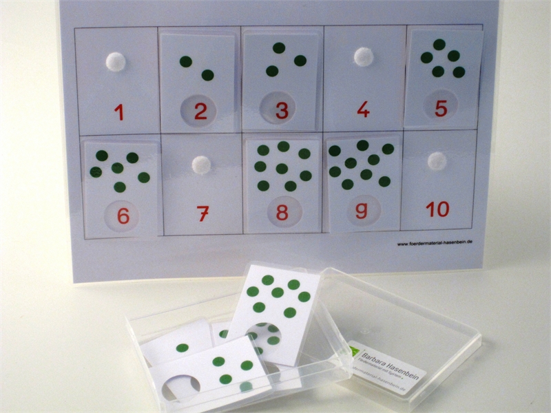 Mengenlotto bis 10 (ungeordnet)