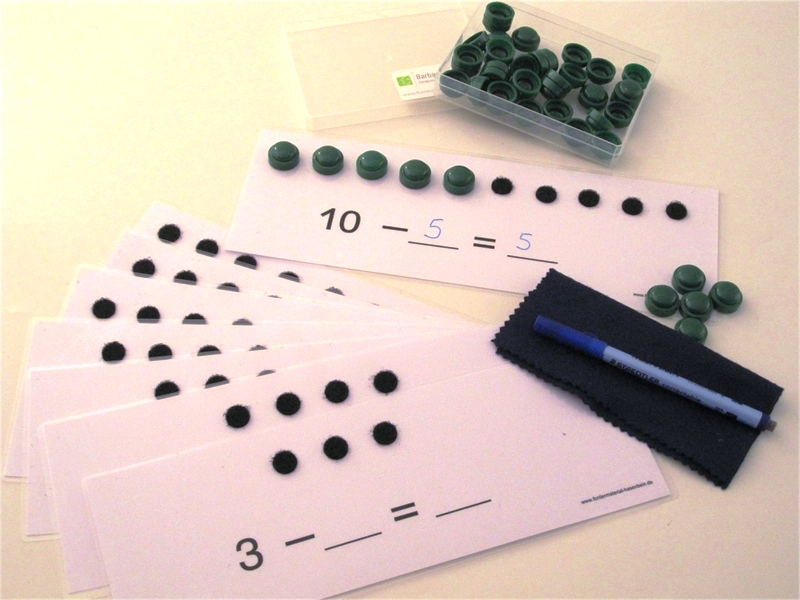 Minus-Rechenstreifen