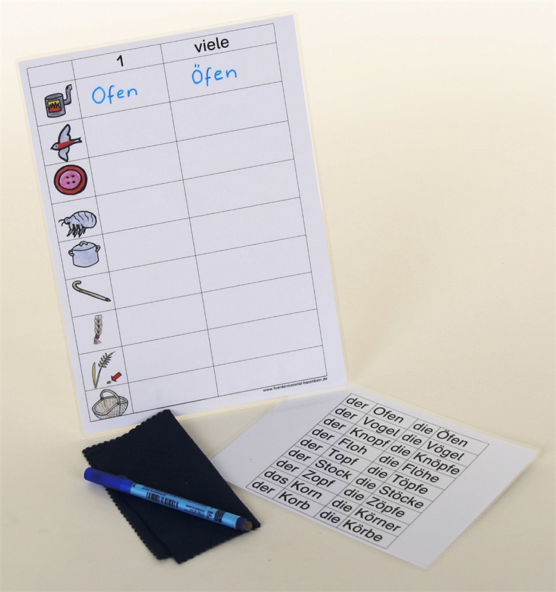 Pluralbildung (o-ö)