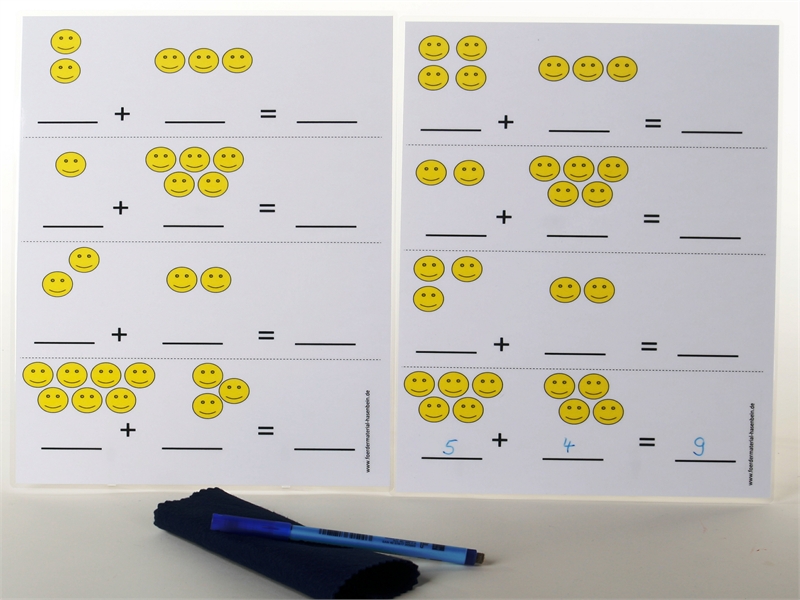Rechengeschichten Smiley