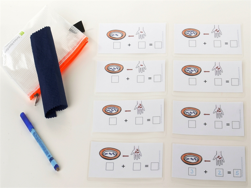 Rechengeschichten "Bonbons"