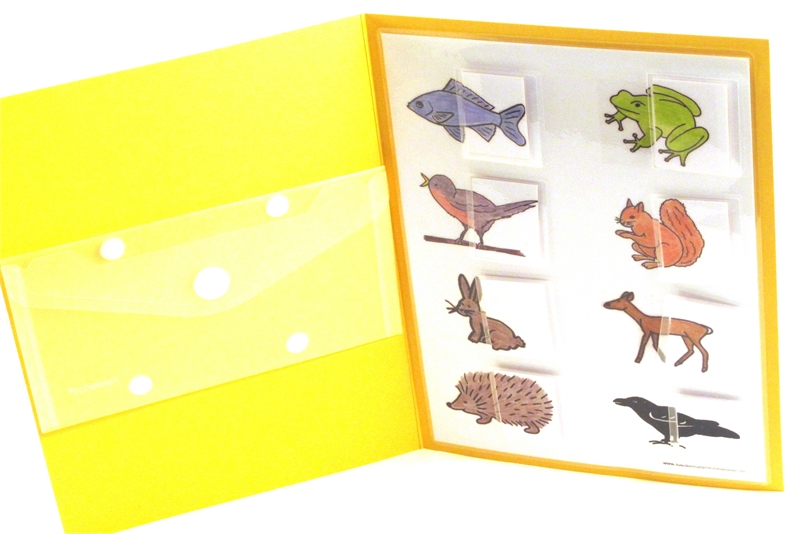 Mappe 2 Tierhälften II "Wald und Feld"