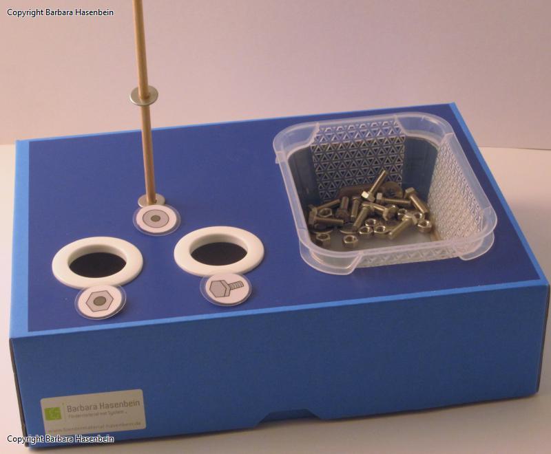 Kiste 5a - Metallteile sortieren