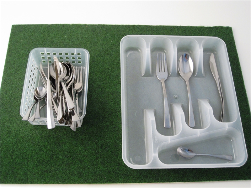 Tablett 7 - A2 Besteck sortieren