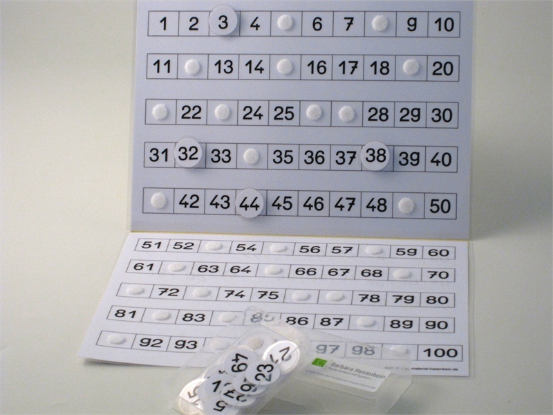 Was fehlt in der 100er-Tafel?