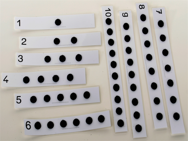 Zähl-Fühl-Streifen