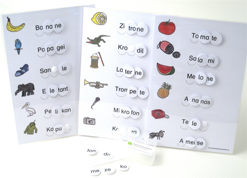 Wörter aus Silben IV