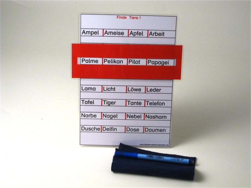 Leseleiste I - Tiere