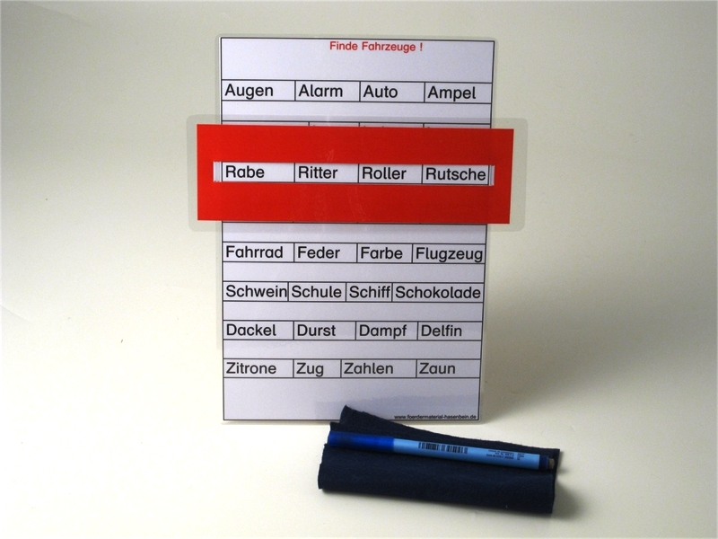 Leseleiste IV - Fahrzeuge