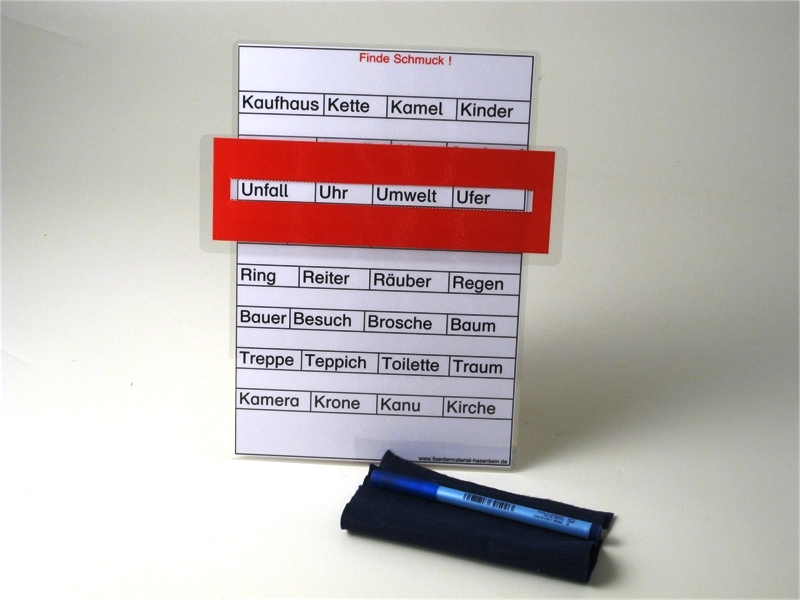 Leseleiste VIII - Schmuck