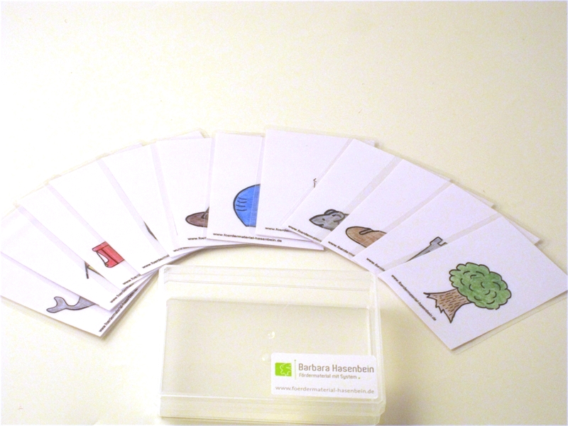 Lautgetreue Wörter 1a einsilbig