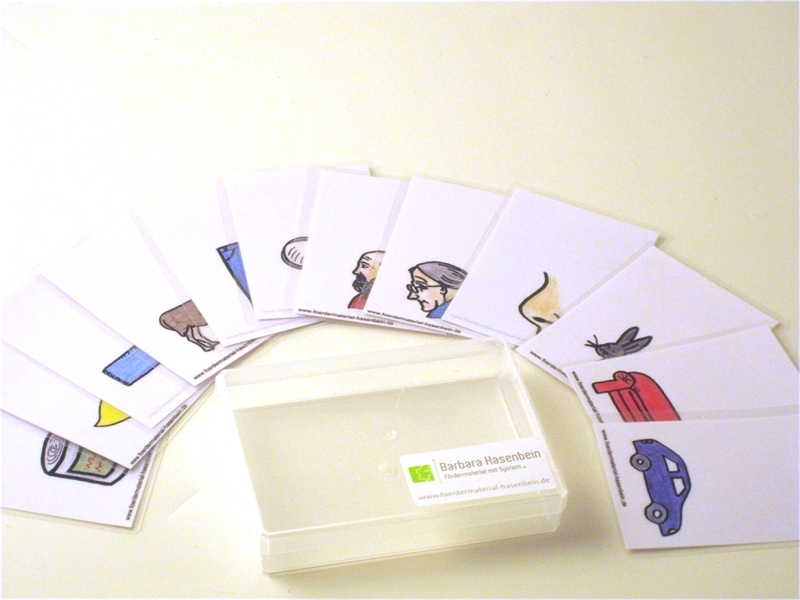 Lautgetreue Wörter 2a zweisilbig