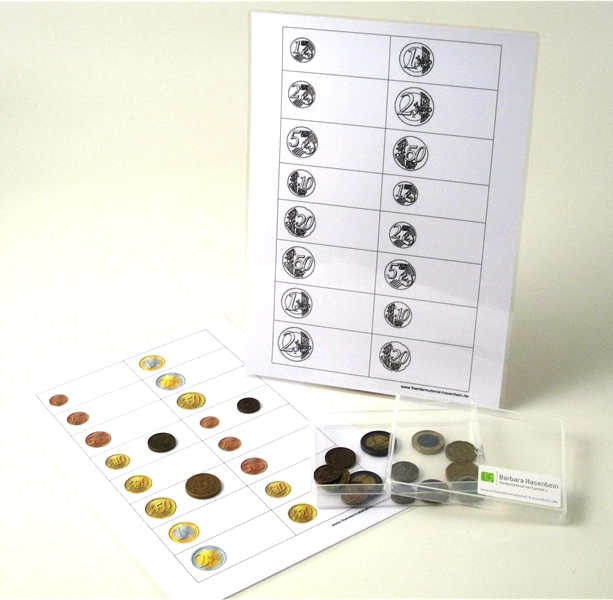 Münzen unterscheiden