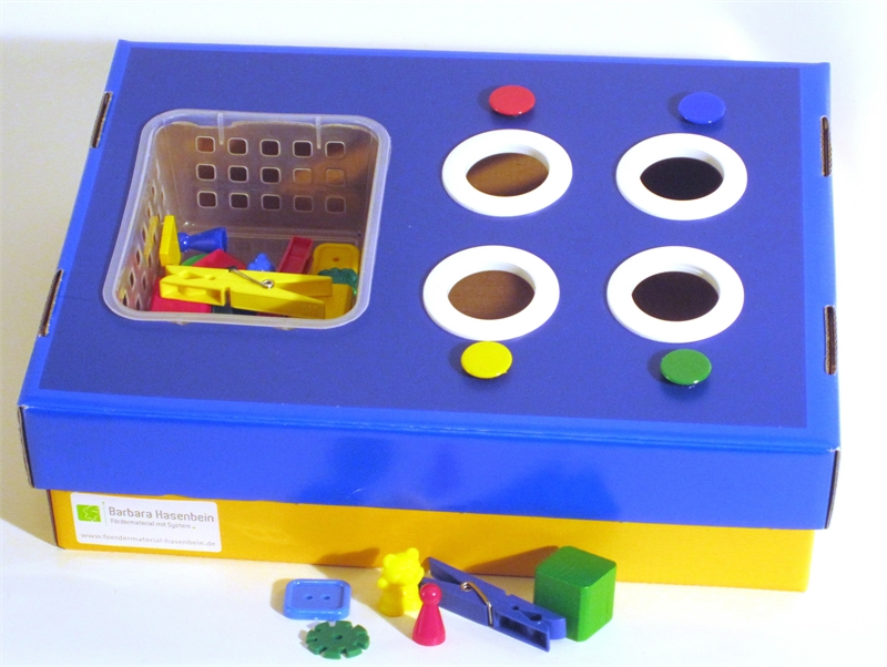 Kiste 4a - nach Farben sortieren